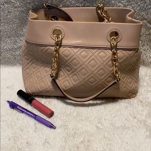 Tory Burch quilted bag.